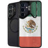 Mexico Flag Distressed Galaxy S25 Kickstand Case